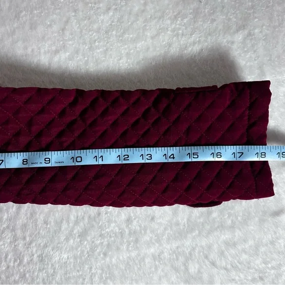 Mackintosh New England Quilted Collared Jacket Cranberry Women’s Size Small - Picture 12 of 14